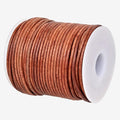GENIQUE Real/Genuine Round Leather String Cord by GENIQUE
