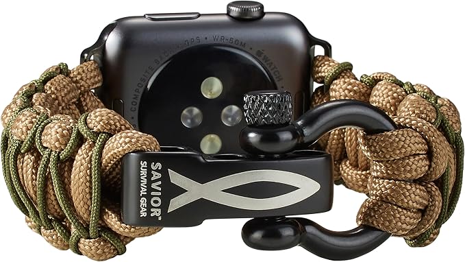 Savior Survival Gear Paracord Watch Band by SaviorSurvivalGear