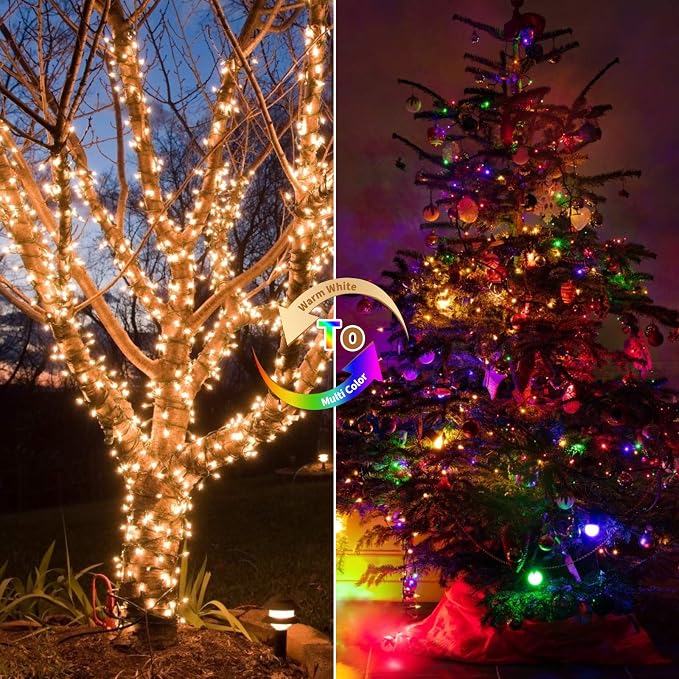 Battery Operated Christmas Lights 2 Pack 18 Feet 50 LED Clear Mini String Lights - Image 6