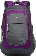 ProEtrade Backpack Bookbag for College Sturdy Travel Business Hiking Fit Laptop by PROETRADE