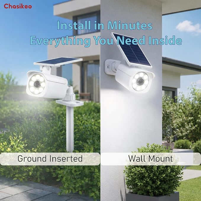 2 Pack Solar Motion Lights Outdoor, Solar Spotlights - Image 6