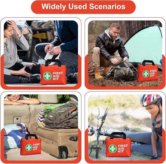General Medi First Aid Kit, 250 Piece Small First Aid Kit - Image 7