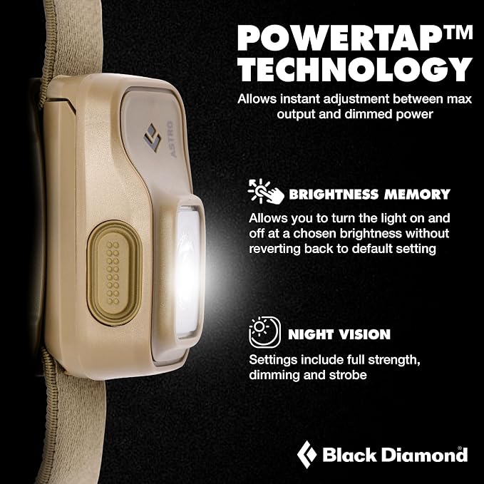BLACK DIAMOND Astro 300 Headlamp | 300 Lumens Brightness | 3X AAA Battery - Image 3