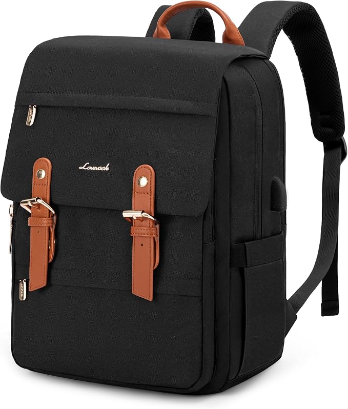 LOVEVOOK Laptop Backpack Purse for Women Vintage Travel Computer Backpack by LOVEVOOK