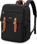 LOVEVOOK Laptop Backpack Purse for Women Vintage Travel Computer Backpack by LOVEVOOK