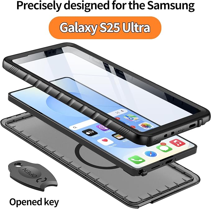 Cozycase for S25 Ultra Waterproof Shockproof Dustproof Case - Image 3