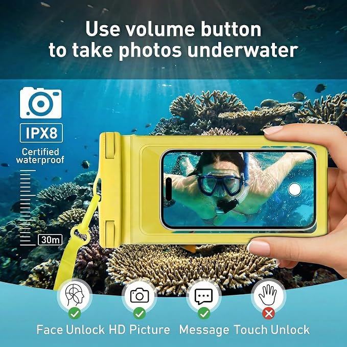 Universal Waterproof Phone Case, - Image 4