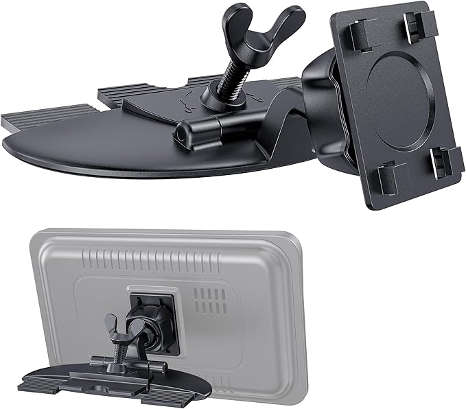 1Zero CD Slot Mount for CarPlay Screen, 360° Rotation Tool-Free Installation by 1Zero