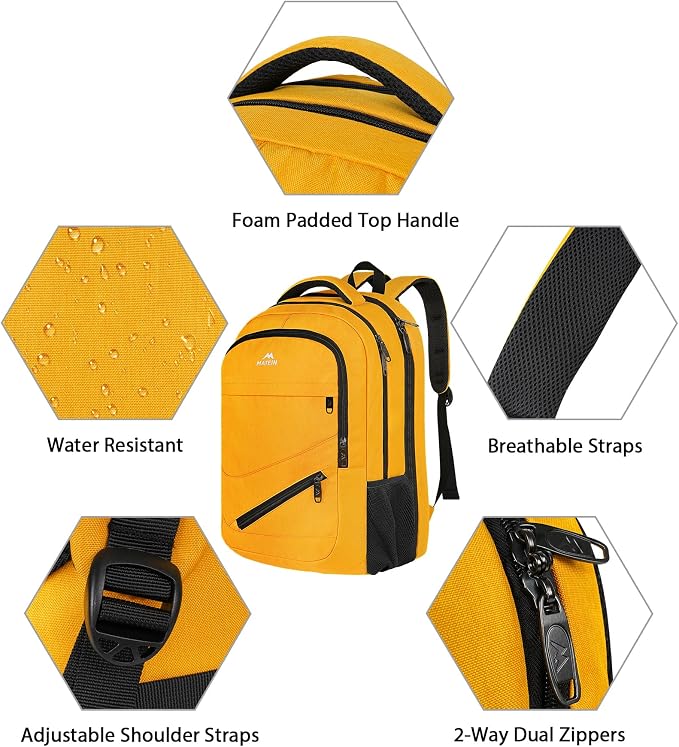 MATEIN 18.4 Inch TSA Approved Backpack, Extra Large 50 L Outdoor Carryon - Image 7