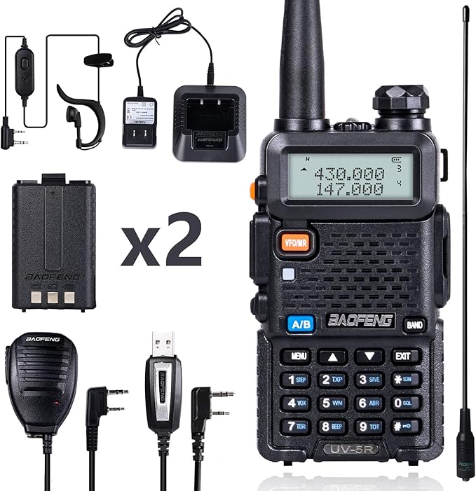 BaoFeng UV-5R 8 Watt Ham Radio BaoFeng Radio by TIDRADIO