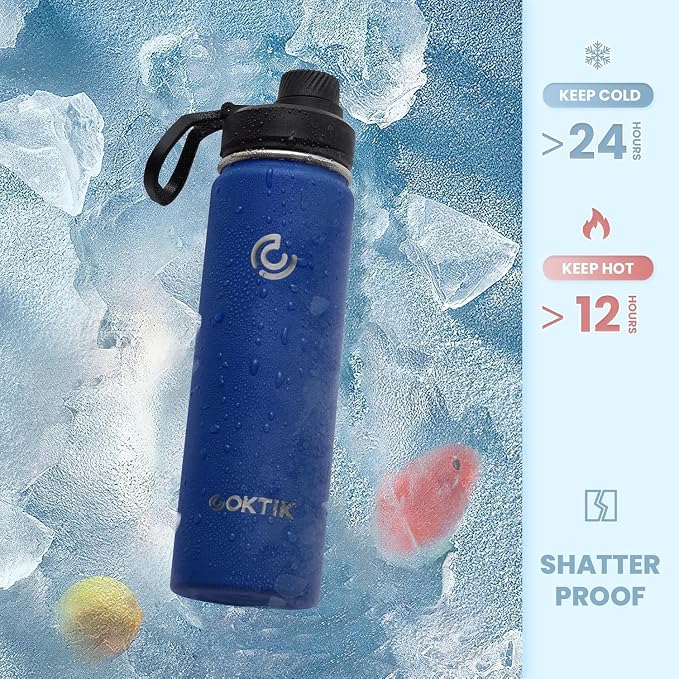 40 Pack 22 oz Sports Water Bottle - Image 5