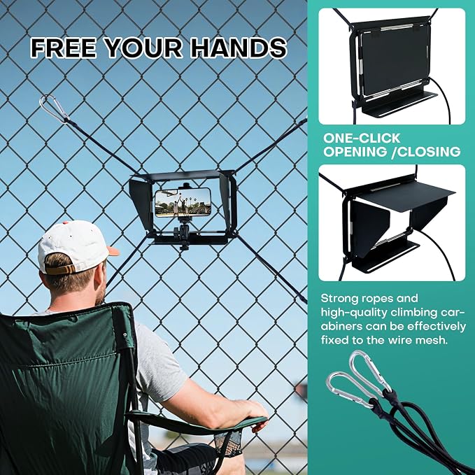 Baseball Fence Phone Mount - Image 4