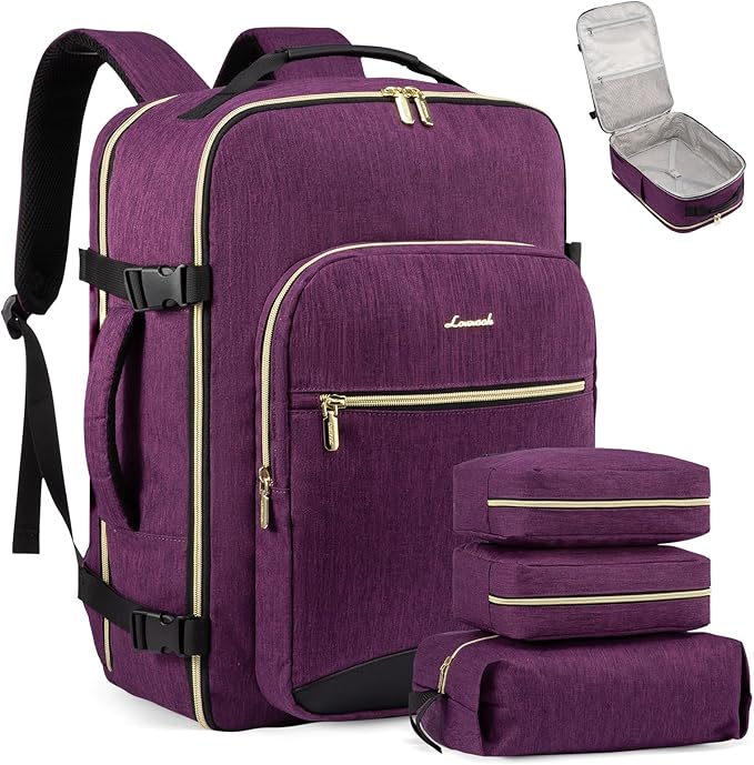 LOVEVOOK Travel Backpack for Women & Men 40L, Airline Approved Carry On - Image 10