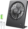 Zuvas Desk Fan Battery Operated Fan Rechargeable 180°Tilt Folding Personal Fan by Zuvas