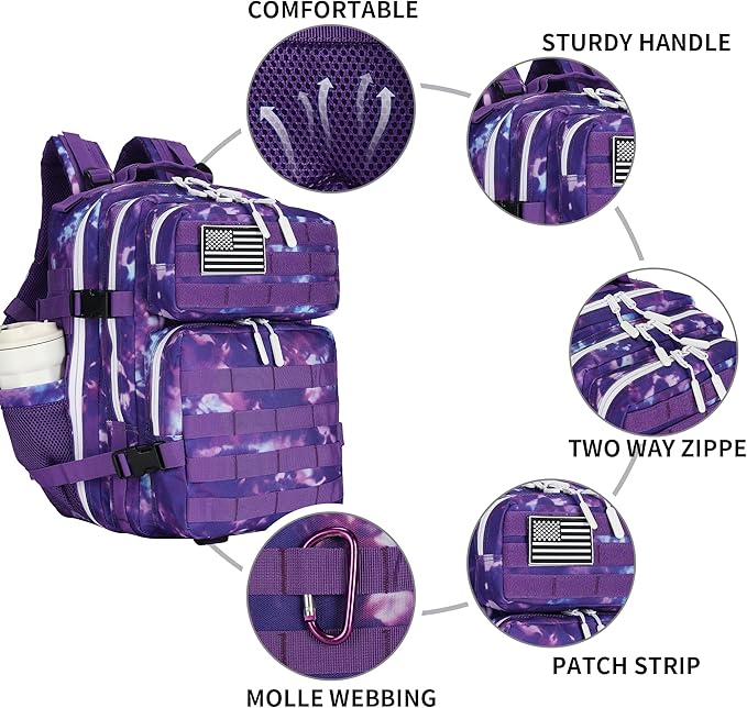 Lovelinks21 25L Tactical Backpack Military Tactical Backpack - Image 4