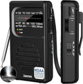 Pocket NOAA Weather Radio, Portable AM FM Battery Operated Radio by YourBestAMFMRadioChoice
