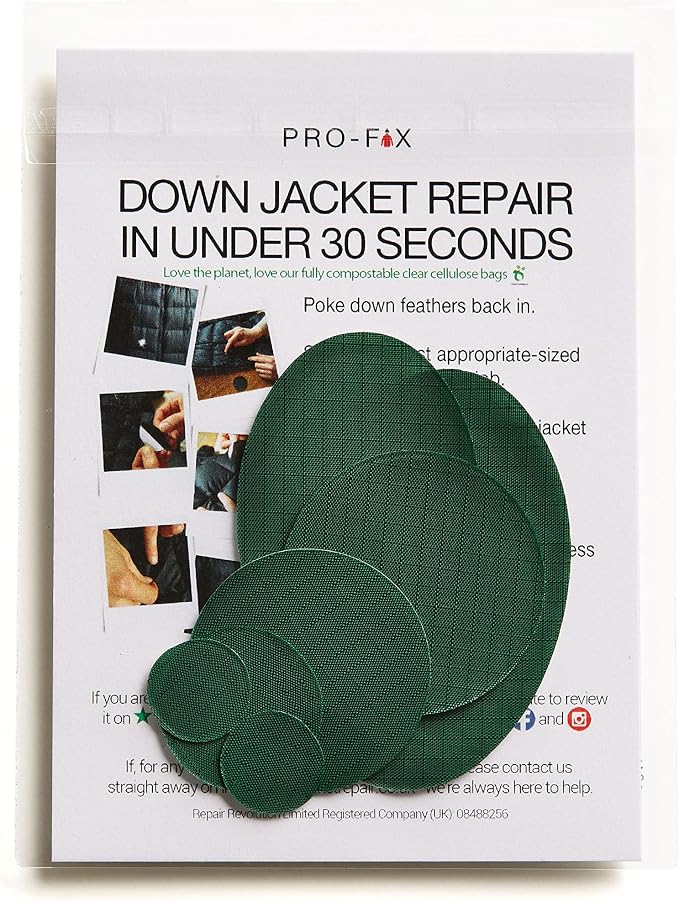 Self-Adhesive Waterproof Repair Patch Kit by DownJacketRepair