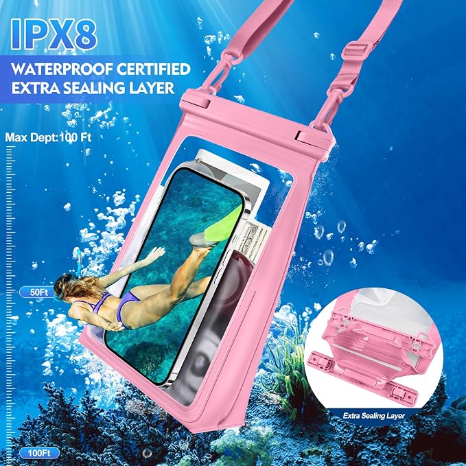 Large Waterproof Phone Pouch Floating, Waterproof Phone Case - Image 6