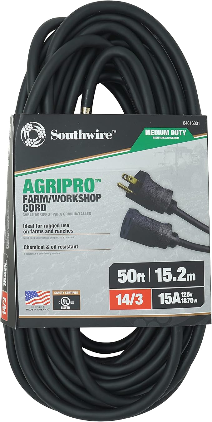 Southwire AgriPro Medium Duty Extension Cord by Southwire