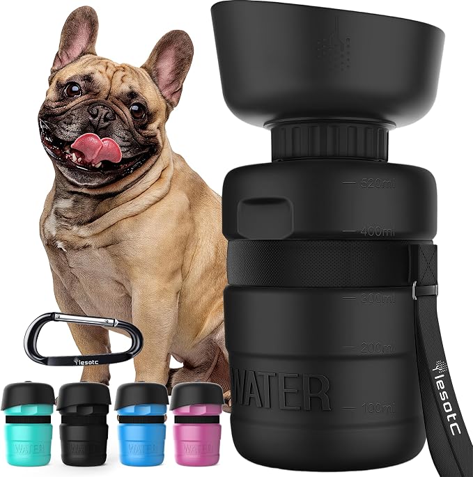 lesotc Dog Water Bottle, Portable Water Dispenser by lesotcbrand