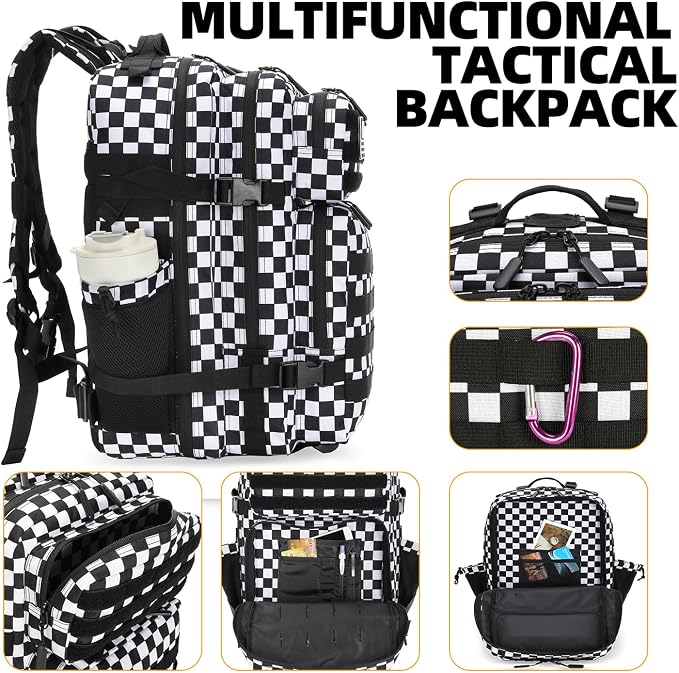 Lovelinks21 25L Tactical Military Backpack Small Travel Rucksack - Image 5