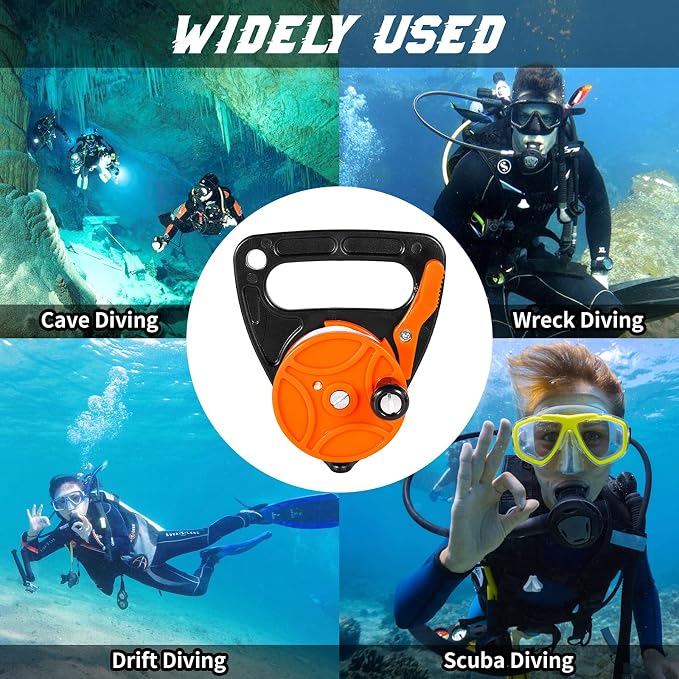 Compact 150ft Scuba Dive Reel Kayak Anchor - Image 2