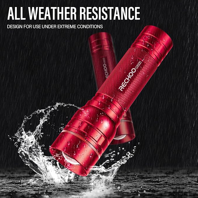 RECHOO Rechargeable Flashlights High Lumens, G1000 Super Bright Flash Light - Image 5