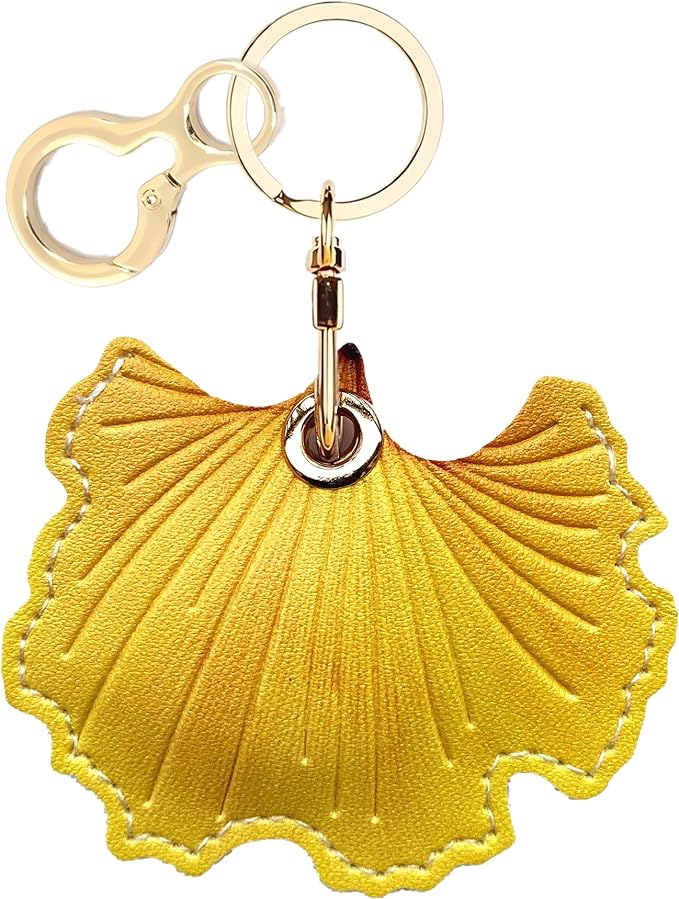Leather Keychain Holder Case Compatible by BORKUANA