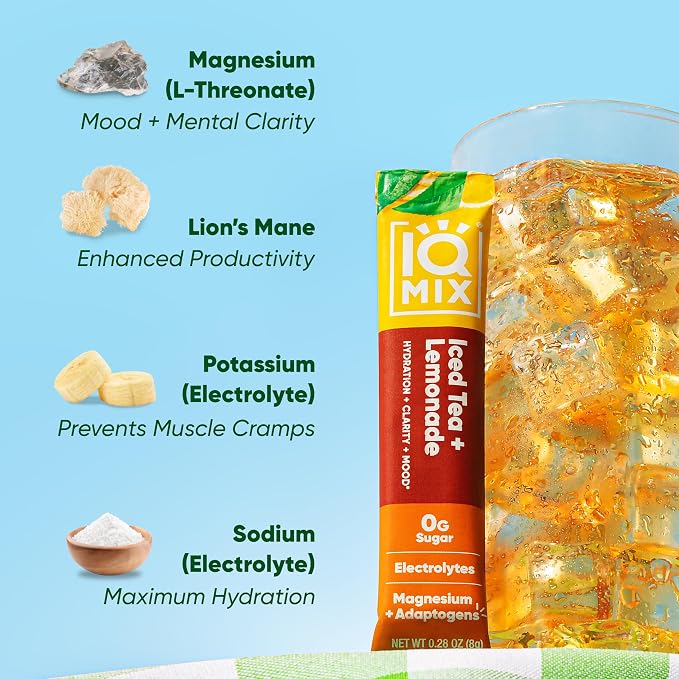 IQMIX Hydration Electrolyte Powder – 4-in-1 Formula - Image 4