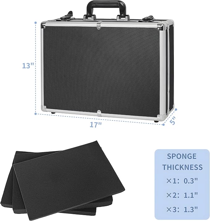17 Inch Hard Shell Carrying Case Ideal - Image 3