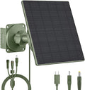 Zivif Solar Panel for Trail Camera, 5W Solar Charger Built-in 5200mAh by Zivif