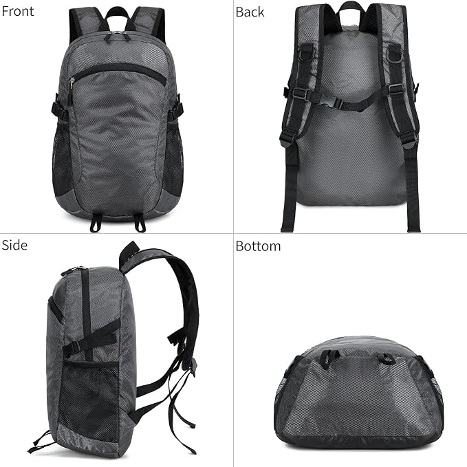 Small Hiking Backpack Travel Lightweight Hiking Packable Daypack - Image 8