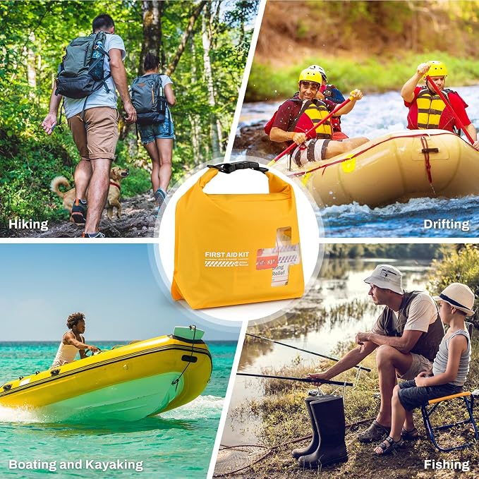 RHINO RESCUE Waterproof Boat First Aid Kit, Lightweight Boat Accessories Dry Bag - Image 8