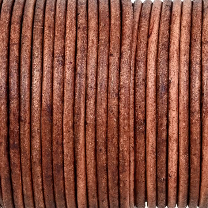 GENIQUE Real/Genuine Round Leather String Cord - Image 3