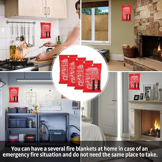 COSHNIBI Emergency Fire Blanket - Image 4