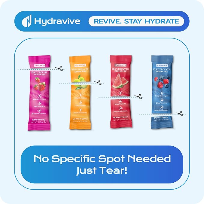 Hydration Electrolyte Powder 18 Packs – Sugar Free Liquid Daily IV Drink Mix | 1 - Image 7