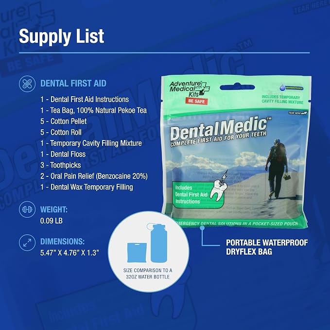 Adventure Medical Kits Dental Medic Kit - Image 6