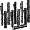Honoson 10 Pieces Mini Pen Light Flashlight Small LED Pen Light Aluminum Pocket by Honoson