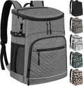 Cooler Backpack Insulated Leakproof Waterproof Backpack Cooler Bag 30/45 Cans by Capolo