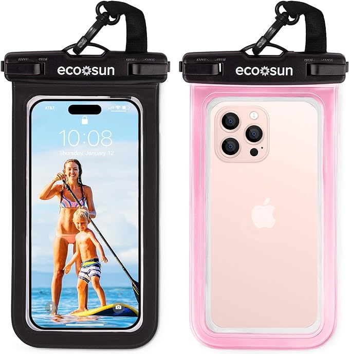 Eco Sun Waterproof Phone Pouch & Floating Wrist Strap Bundle – Waterproof Phone by EcoSun