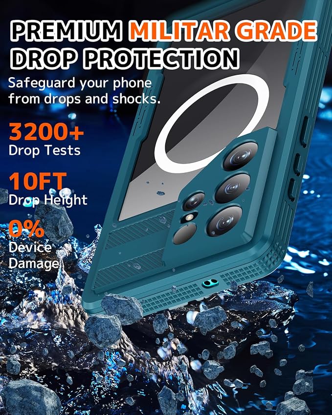 NINKI Magnetic for Samsung Galaxy S26 Ultra Case Waterproof - Image 5