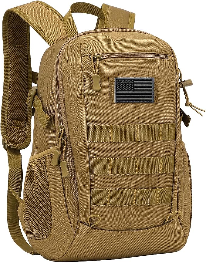 ArcEnCiel 10L/20L Mini X-Small Tactical Backpack MOLLE Daypack Gear Pack by ArcEnCiel
