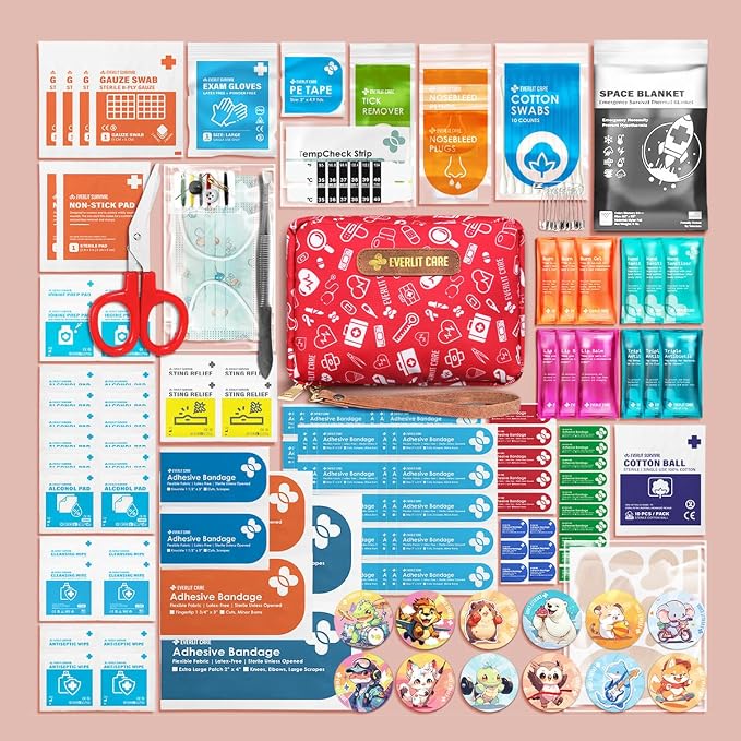 EVERLIT Care Rescue Pack | Family-Friendly First Aid Kit - Image 2