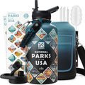DYSANKY National Parks Water Bottle – 64 oz Insulated Stainless Steel Bottle by DYSANKY
