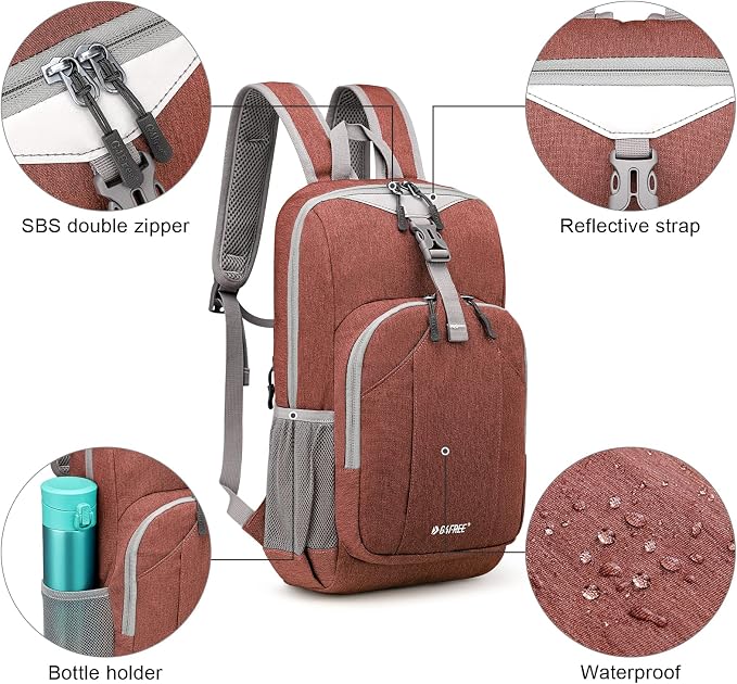 G4Free Mini 10L Hiking Daypack Small Hiking Backpack Cycling Compact Shoulder - Image 6