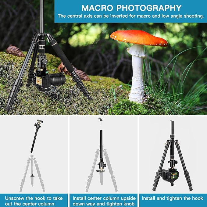 Professional DSLR Tripod for Photography - Image 5