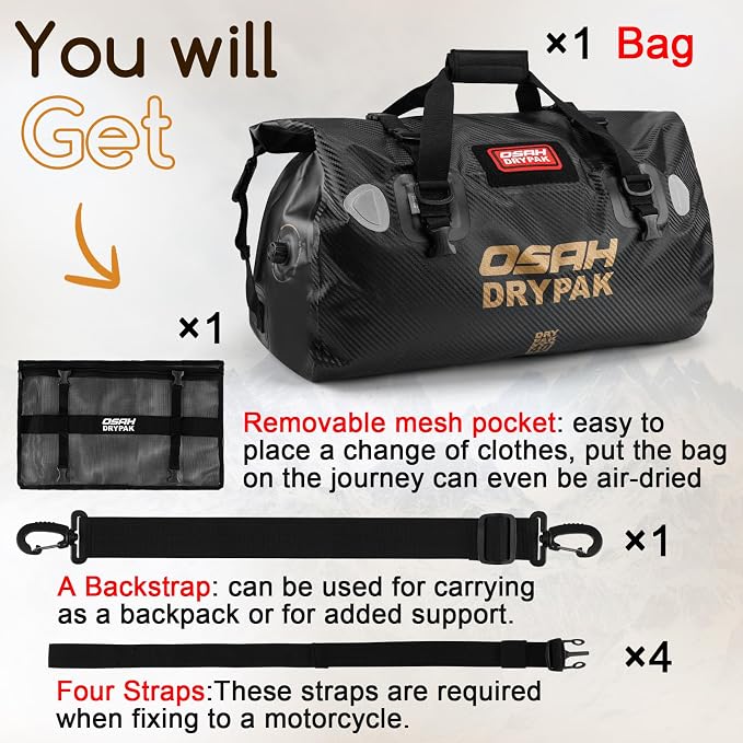 OSAH DRYPAK Waterproof Duffel Bag - Image 7
