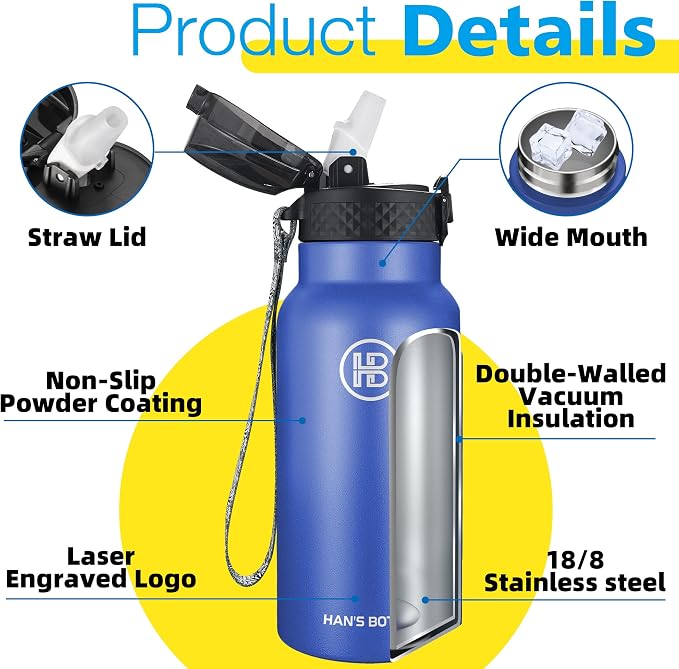 Han's Bottle Kids Water Bottle - Image 5