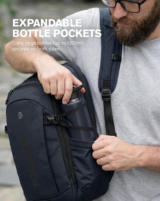 Tolaccea Travel Laptop Backpack 32L, TSA Friendly Flight Approved Computer Work - Image 10