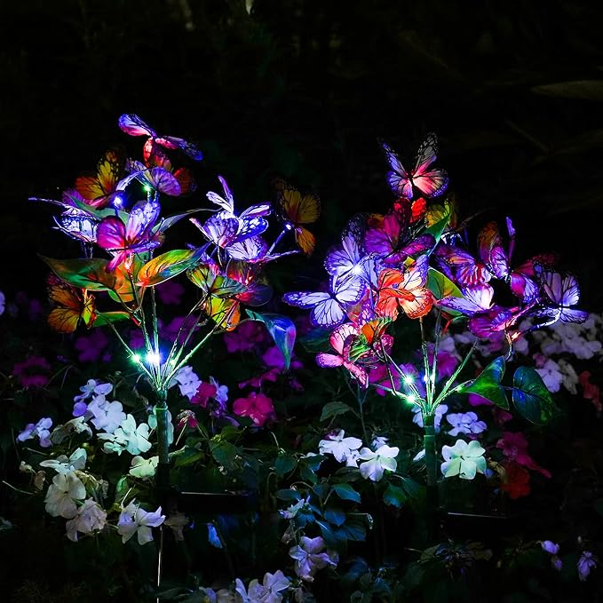 Adecorty Solar Garden Lights Outdoor Waterproof Decorative Solar Lights Outdoor - Image 7